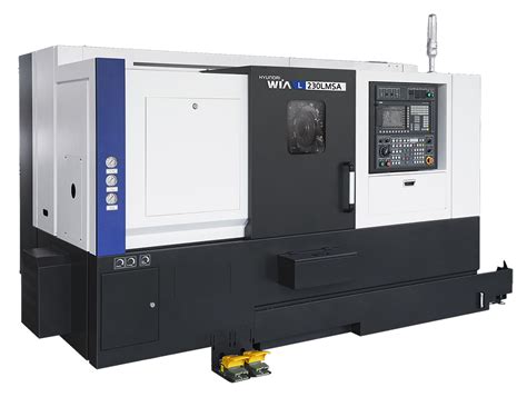 cnc machine hyundai wia l230 mc|Used Hyundai Wia L230 CNC lathe for sale in USA .